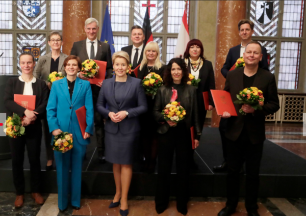   기파이 시장과 각료들 (출처 : 베를린시 홈페이지)